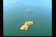 Picture of Peapod Rocks,
                Aerial Photo, Peapod Rocks Washington.